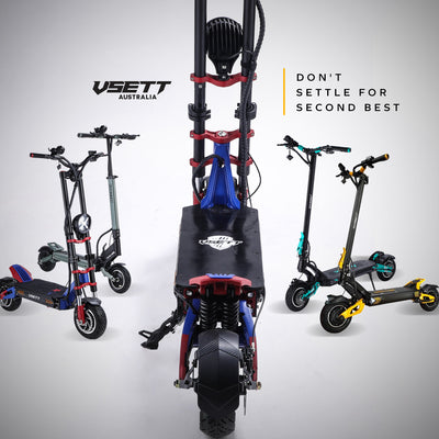 Take a sneak peak at the VSETT Range of Electric Scooters